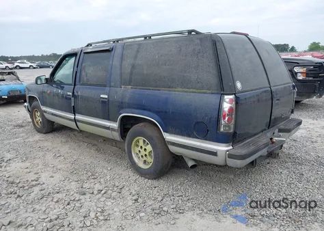 1995 Chevrolet Suburban C1500 from USA, damaged, VIN 3GNEC16K5SG112827